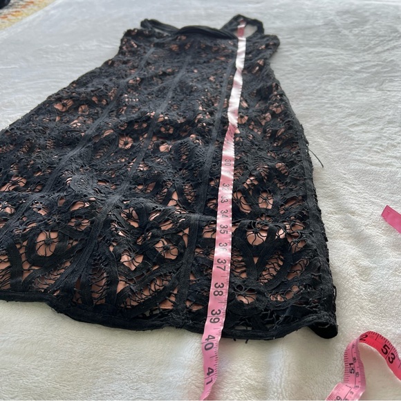 Vintage 90s Y2K Betsey Johnson Silk Crochet Dress - Picture 9 of 9